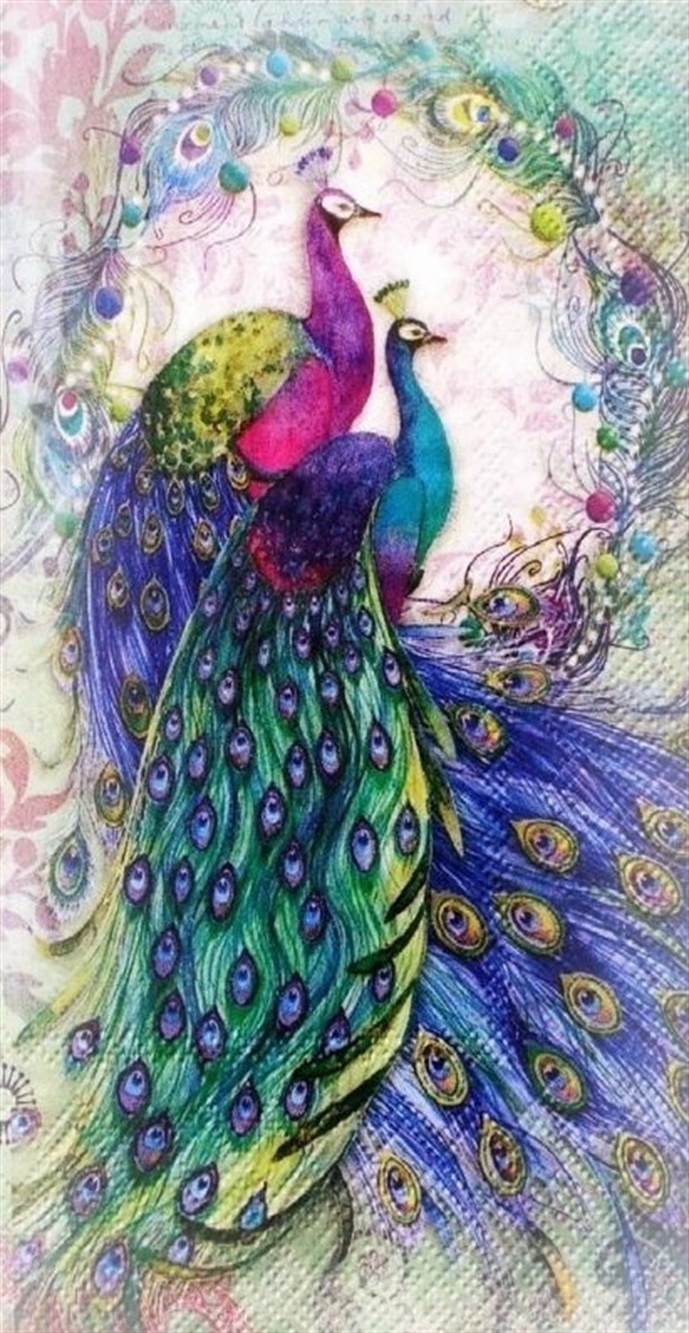 Muhteşem Tavuskuşu Tablo