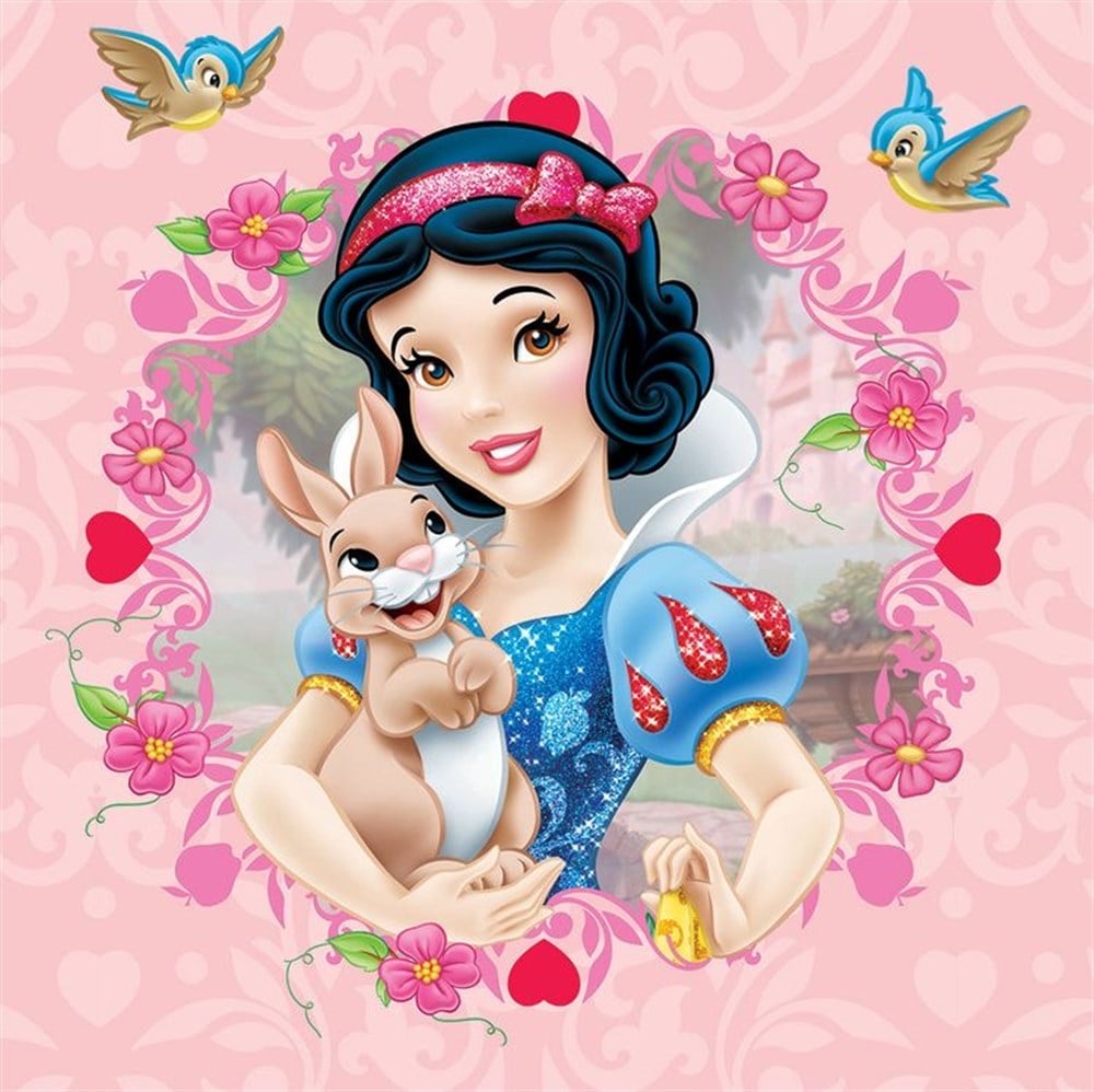 ÜNLÜMarcel Sanat Elmas Mozaik Tablo & Diamond Painting TurkeyM20174417Pamuk Prenses Ve Tavşanı Marcel Sanat Elmas Mozaik Tablo 71x71cm