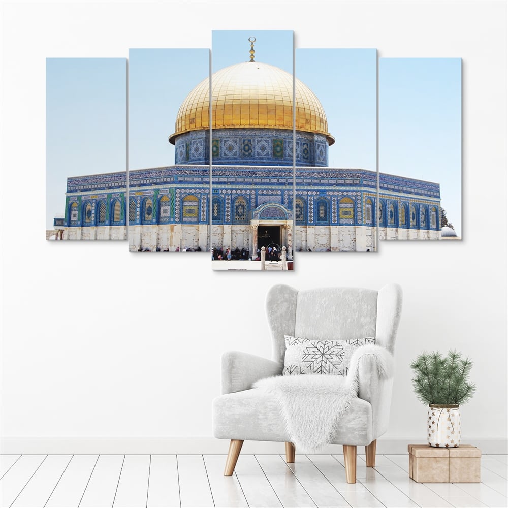 Kreatif 5 Parça Dikdörtgen Tablo