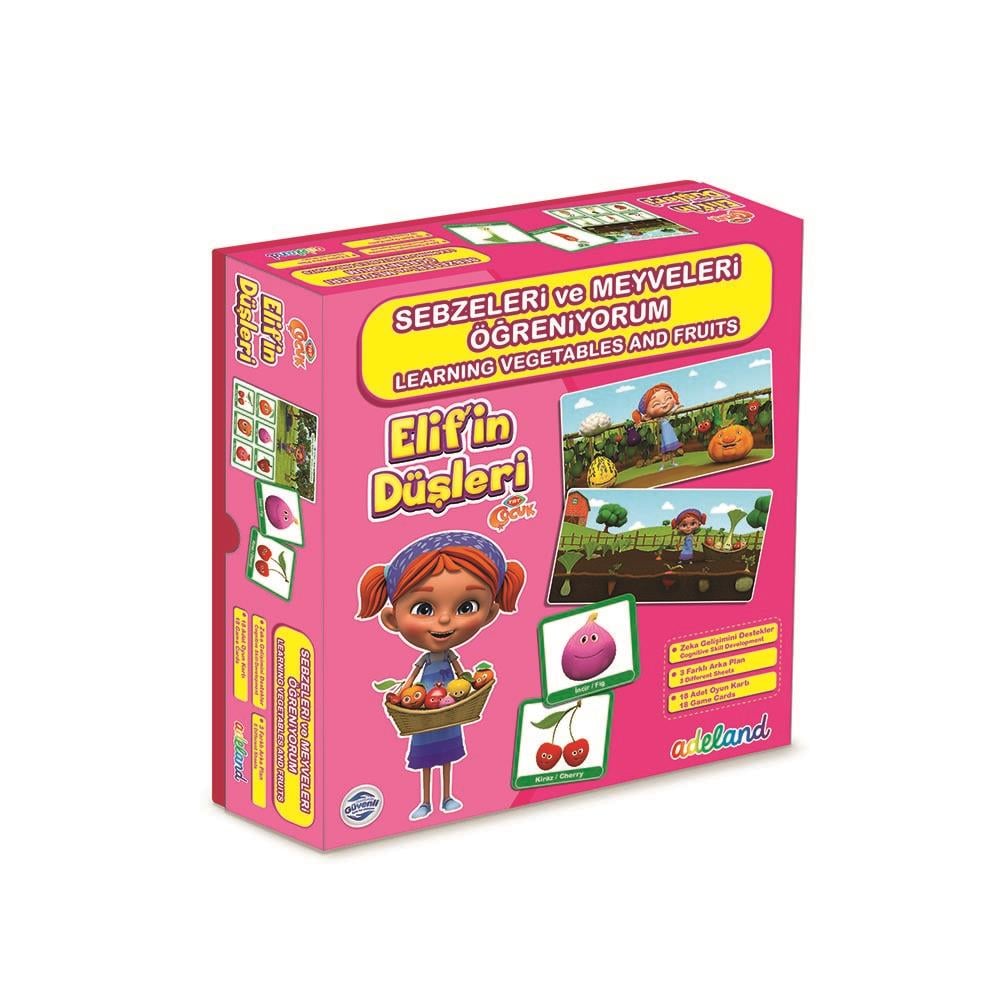 ADEL ELİF İN DÜŞLERİ MEYVELERİ ÖĞRENİYORUM 000332