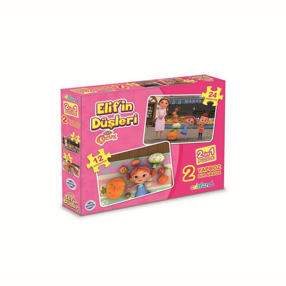 ADEL ELİFİN DÜŞLERİ 2IN1 PUZZLE
