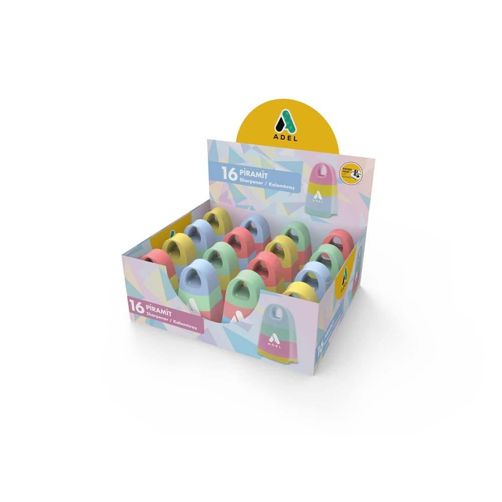 ADEL PİRAMİT CH KALEMTRAŞ 16LI 000027