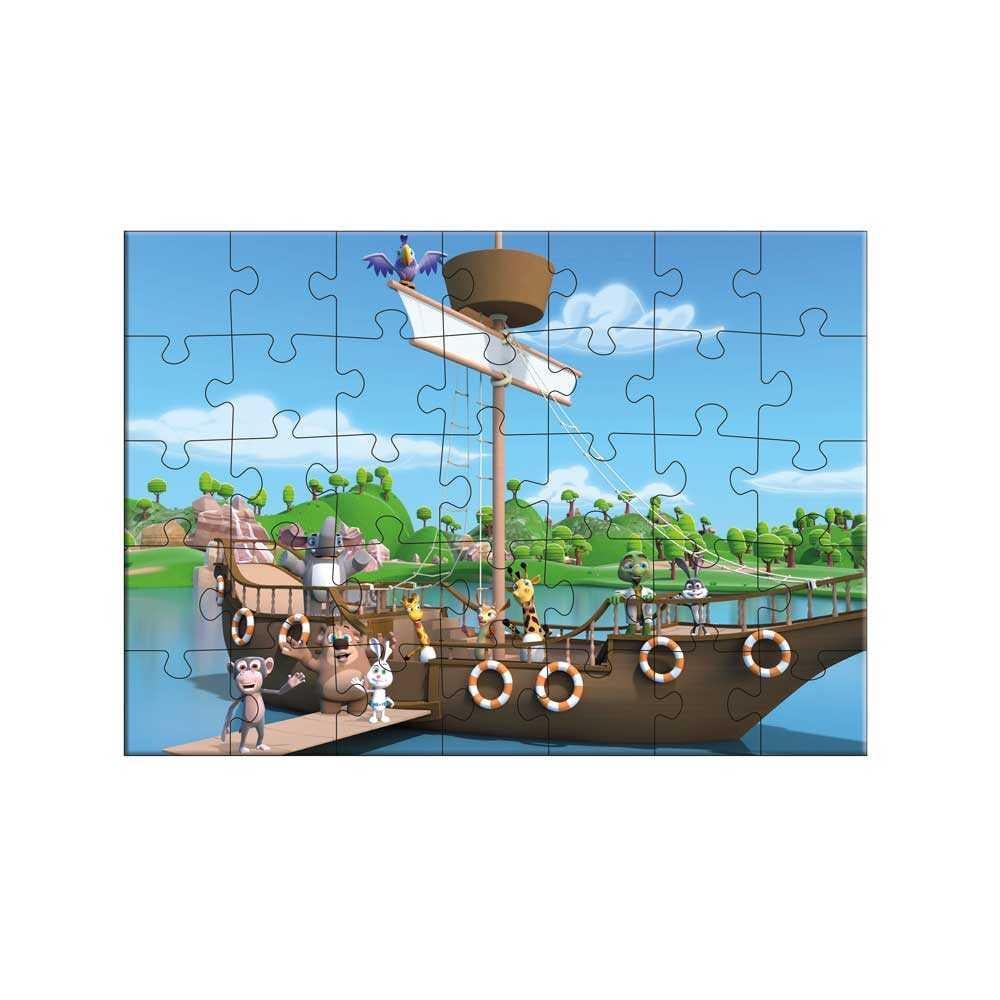 ADEL TRT ÇOCUK PUZZLE TAVŞAN MOMO PUZZLE 35Lİ 000512