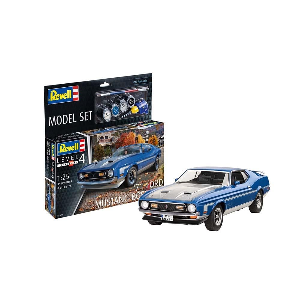 ADORE REVELL VBA67699 M.SET 71 FORD MUSTANG BOSS 351