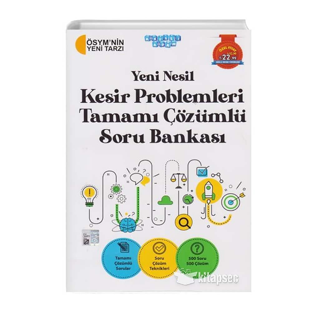 AKILLI ADAM /  KESİR PROBLEMLERİ ÇÖZÜMLÜ S B