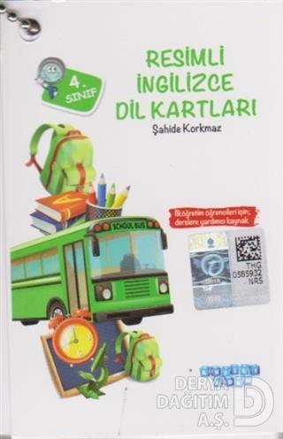AKILLI ADAM / 4. SINIF RESİMLİ İNGİLİZCE DİL KARTL