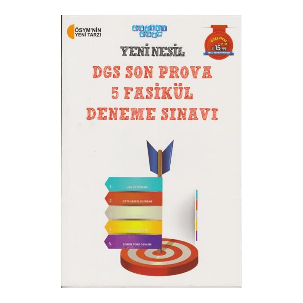 AKILLI ADAM / DGS SON PROVA 5 FASİKÜL DENEME SINAV