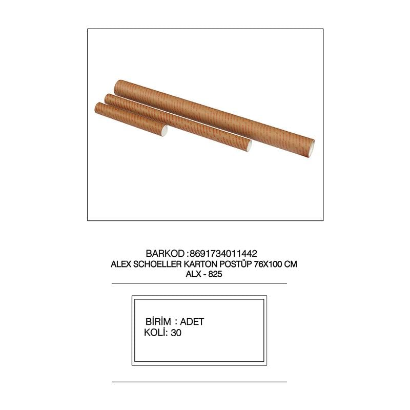ALEX ALX-825 POSTÜP KARTON 76X100CM