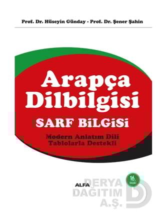 ALFA /  ARAPCA DİLBİLGiSİ (SARF BİLGİSİ)