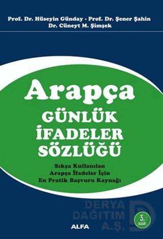 ALFA / ARAPÇA GÜNLÜK İFADELER SÖZLÜĞÜ