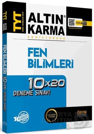 ALTIN KARMA /   TYT  FEN BİLİMLERİ 10X20 DENEME SINAVI