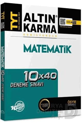 ALTIN KARMA /   TYT  MATEMATİK 10X40 DENEME SINAVI