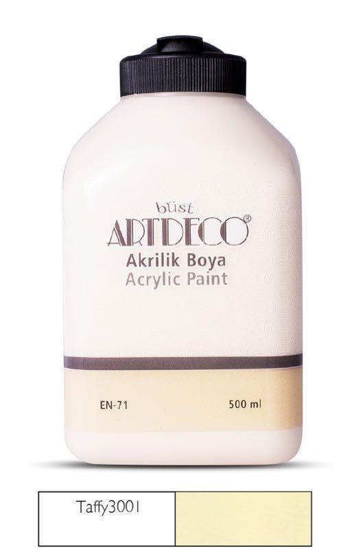 ARTDECO 070L-3001 AKRİLİK BOYA 500ML TAFFY