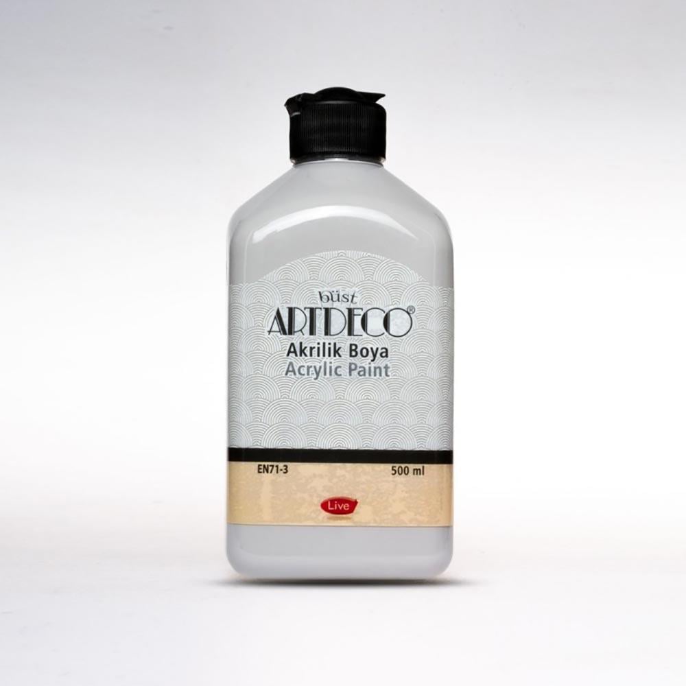 ARTDECO 070L-3647 AKRİLİK BOYA 500ML GRİ