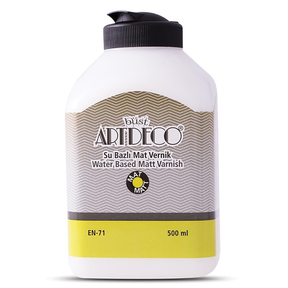 ARTDECO 073-L-002 SU BAZLI MAT VERNİK 500ML