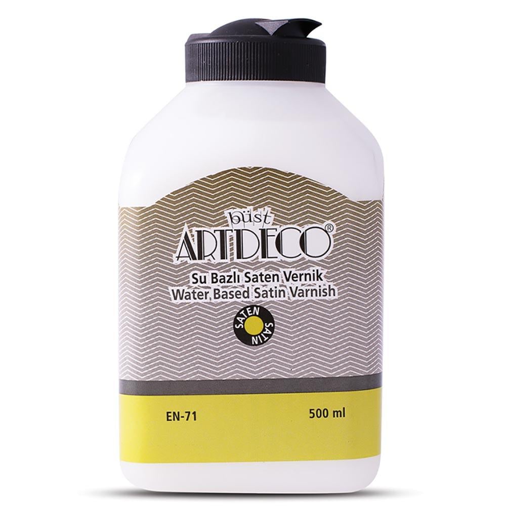 ARTDECO 073 L 03 SU BAZLI SATEN VERNİK 500ML