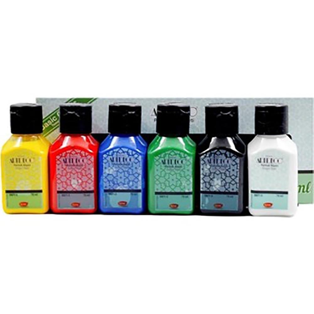 ARTDECO 118I-AS1 PARMAK BOYA 6X75ML SET TEMEL RENKLER