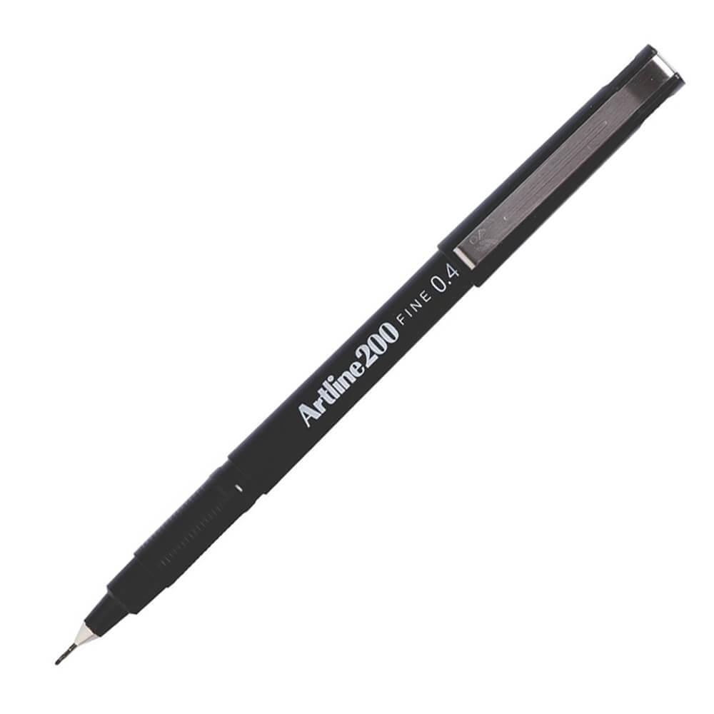 ARTLİNE 200N FINELINER 04MM SİYAH