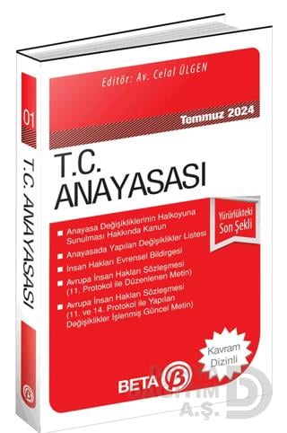 BETA /   T.C. ANAYASASI CEP - 01 (2023 EYLÜL 2024 TEMMUZ))