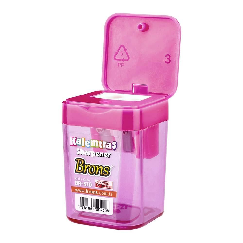 BRONS BR-570 HAZNELİ KALEMTRAŞ KARE