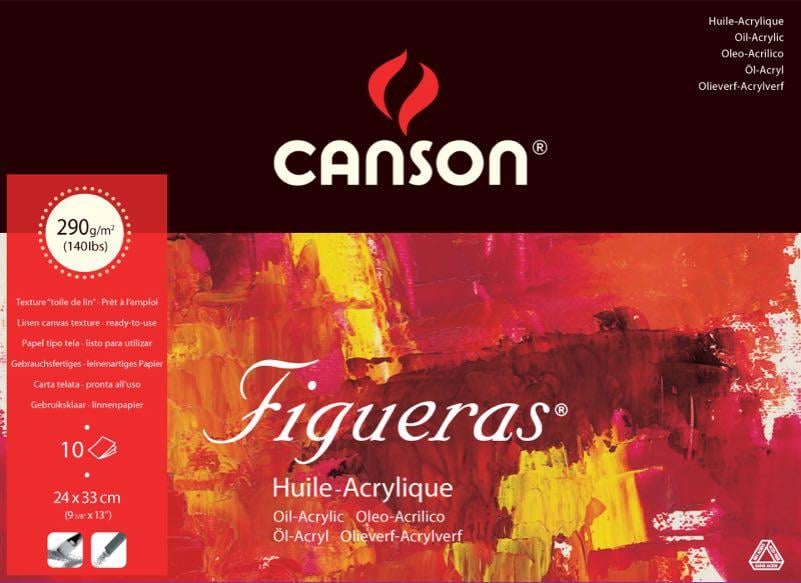 CANSON 200857221 PAD CANFIGUERAS 290GR10S 24X33