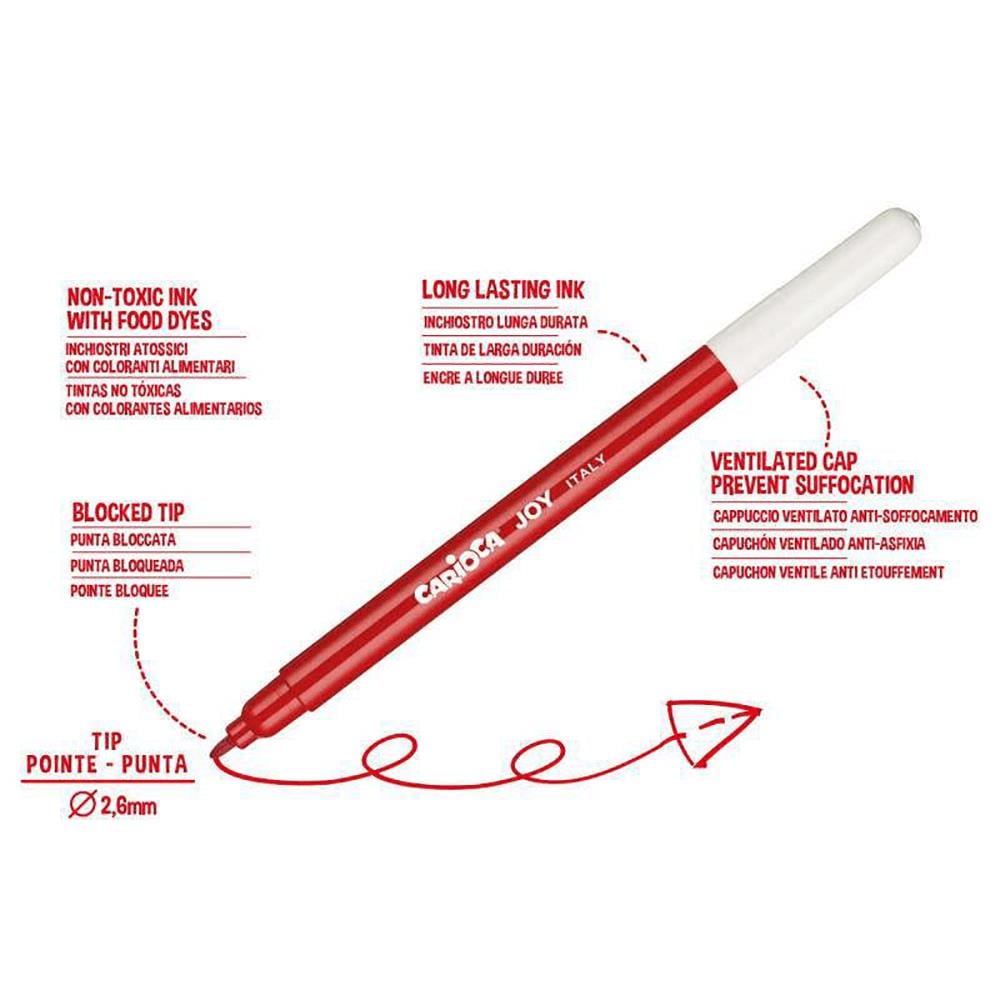 CARİOCA 40616 KEÇELİ KALEM JOY 36LI