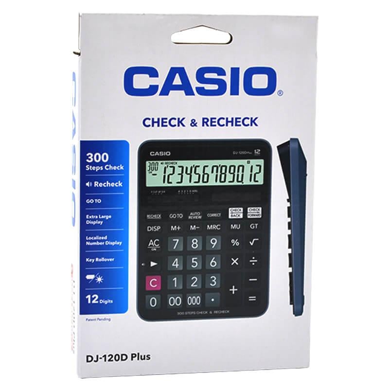 CASIO DJ-120  D PLUS HESAP MAKİNASI 12 HANE