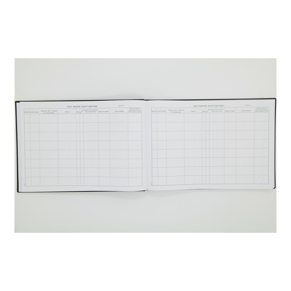 DİLMAN ADLİ RAPOR KAYIT DFTERİ 96YP