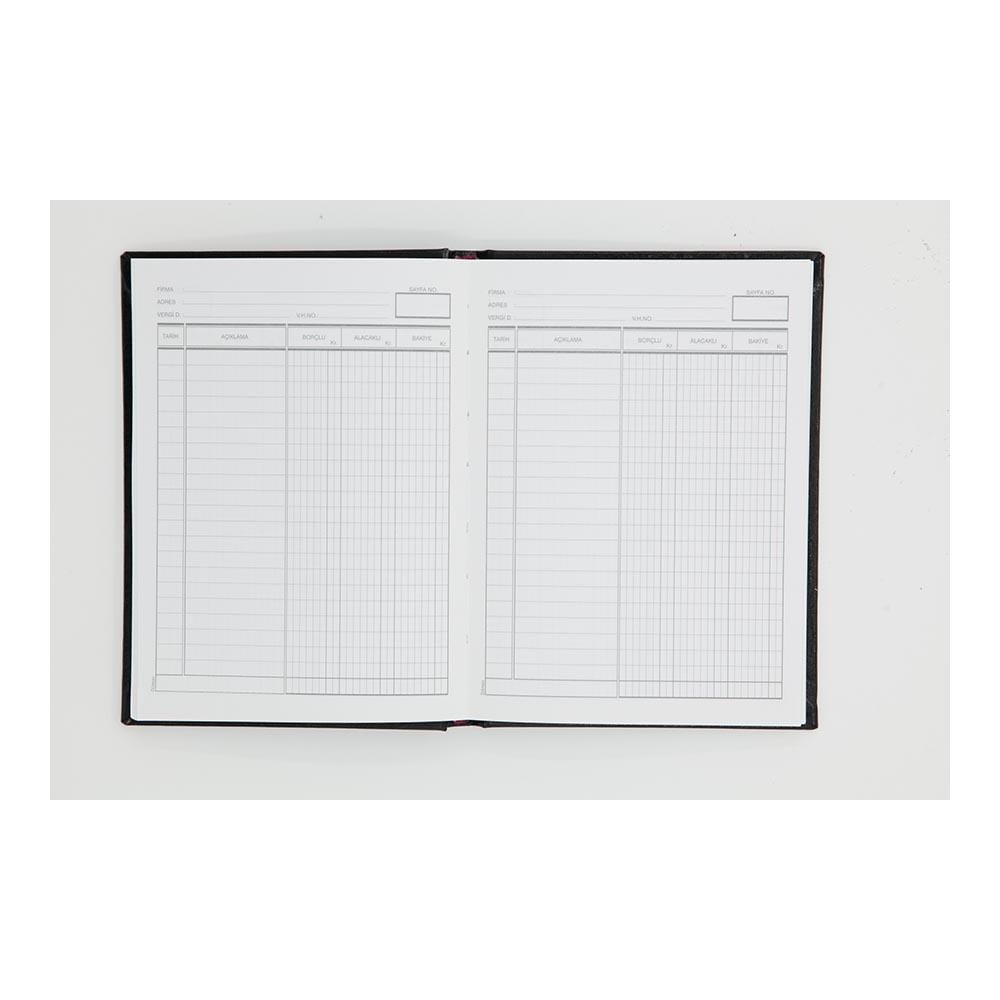 DİLMAN CARİ HESAP DEFTERİ DİK 12X17 96YP