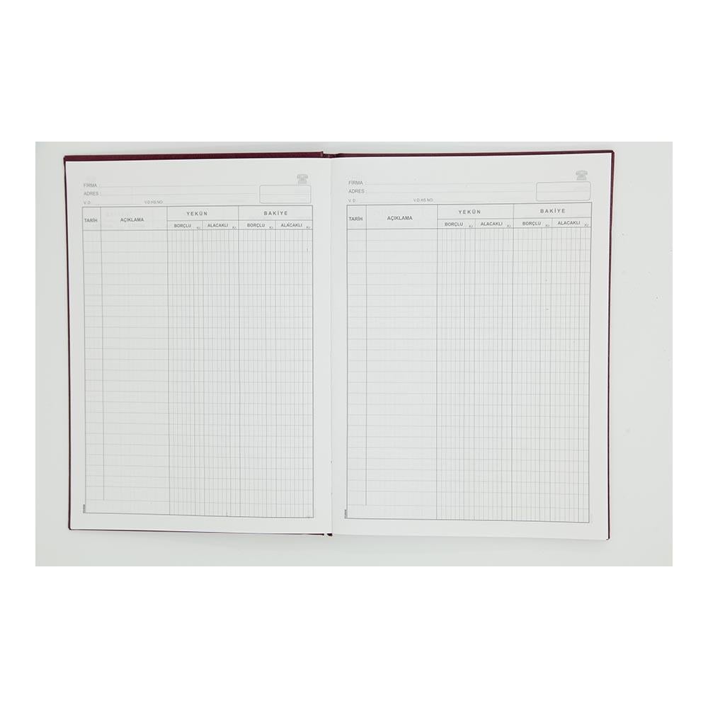 DİLMAN CARİ HESAP DEFTERİ DİK 17X24 320YP