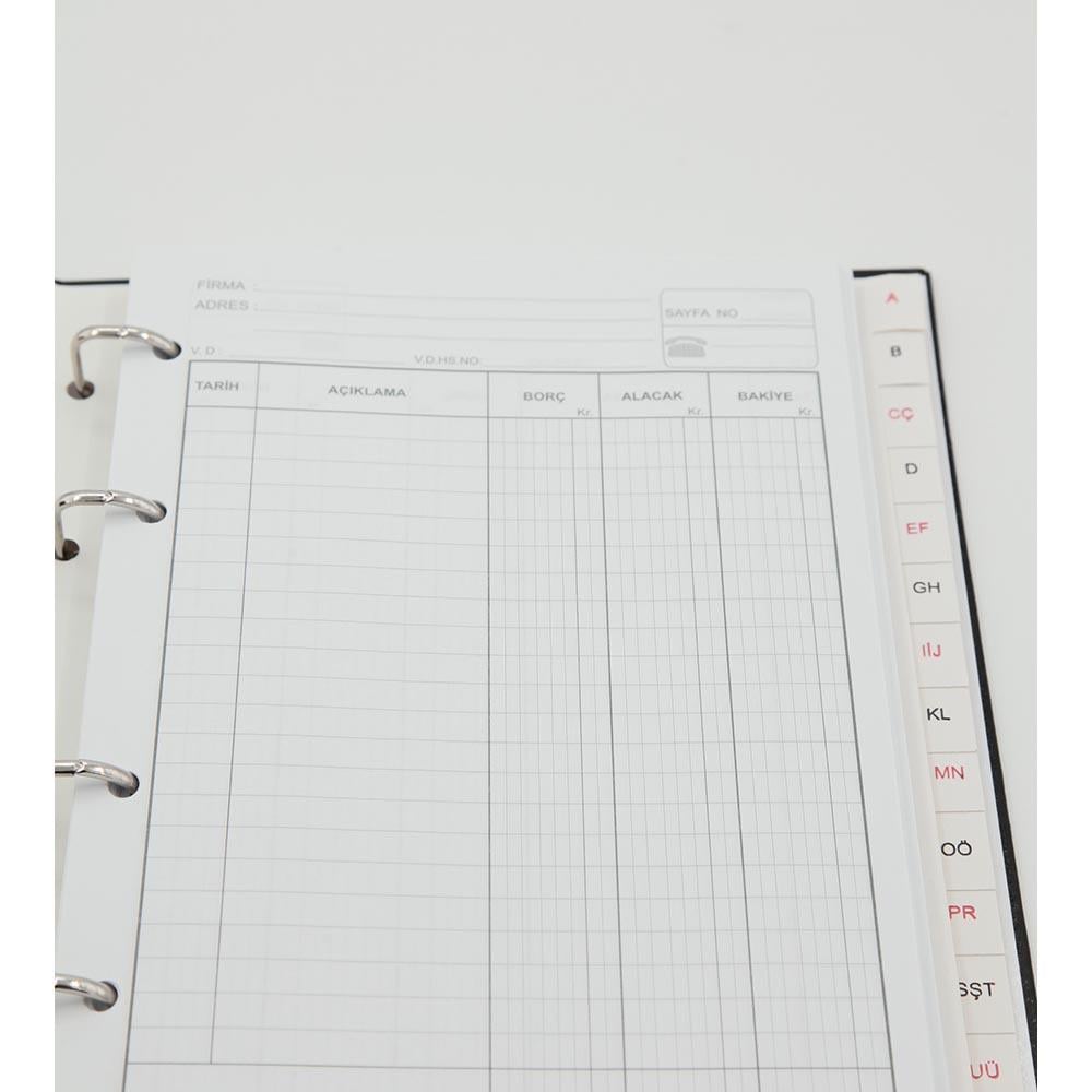 DİLMAN CARİ HESAP KLASÖRÜ A5 AVRUPA