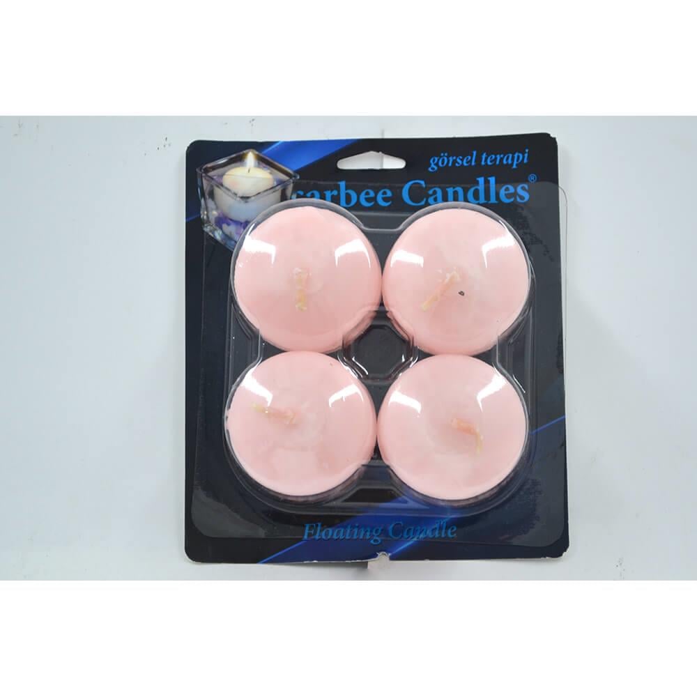 GÖKSUN MUM G-100-P YÜZEN MUM 3X3.5 4LÜ