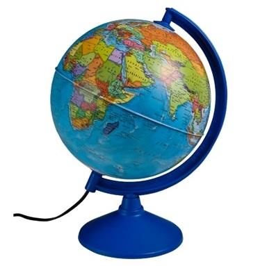 GÜRBÜZ 42301 SİYASİ IŞIKLI KÜRE 30CM