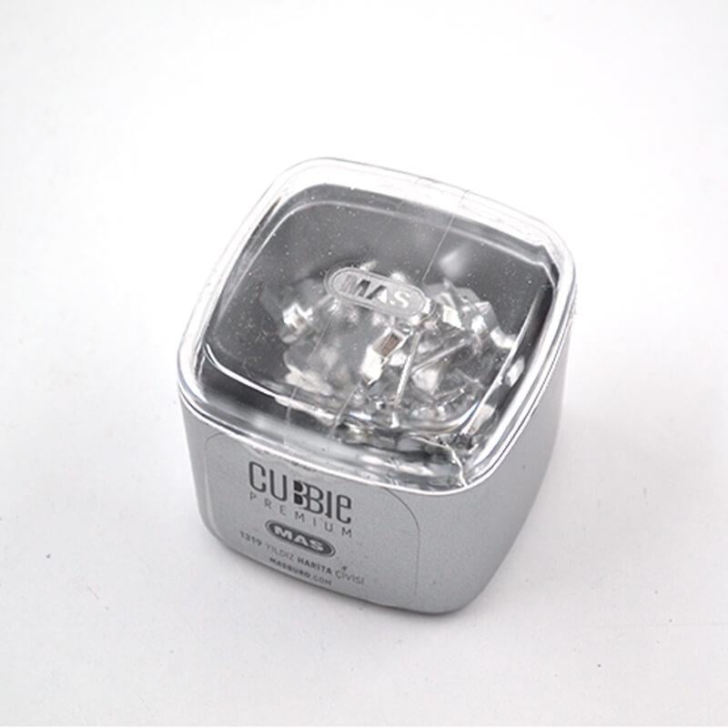 MAS 1319 CUBBİE PREMİUM YILDIZ HARİTA ÇİVİSİ SİLVE