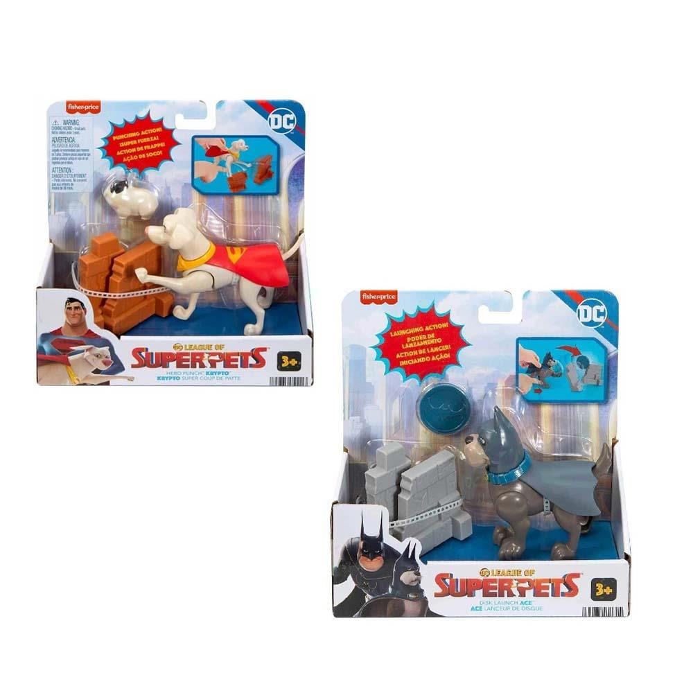 MATTEL HGL08-10-11-12 LEAGUE OF SÜPER PETS AKSİYON FİGÜRLER -4