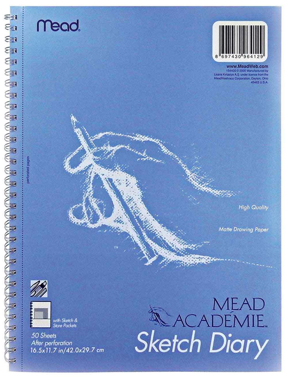 MEAD 154404 TASLAK ÇİZİM BLOK A4 50YP DÜZ