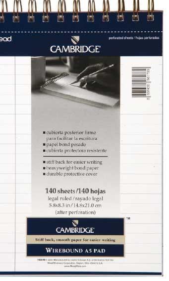 MEAD 159882 BEYAZ BLOKNO A4 70YP ÇİZGİLİ