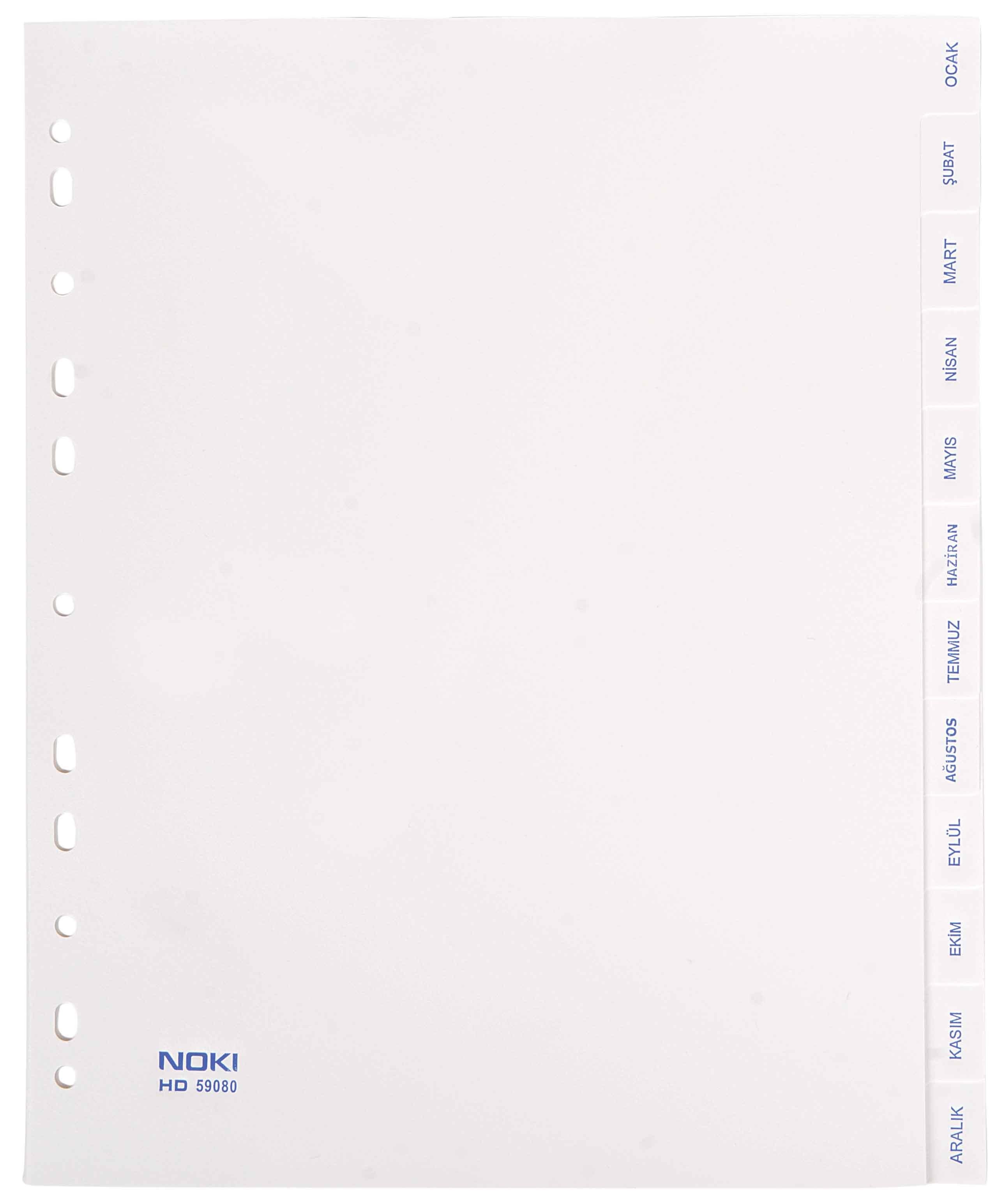 NOKİ AYRAÇ PP BEYAZ OCAK - ARALIK 59080 HD