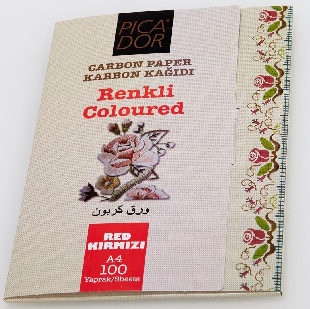 PİCADOR KARBON KAĞIDI A4 KIRMIZI