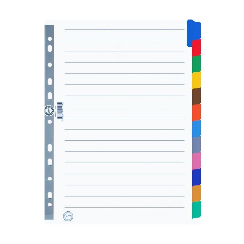 SERVE 5525 SEPERATÖR 12 RENKLİ