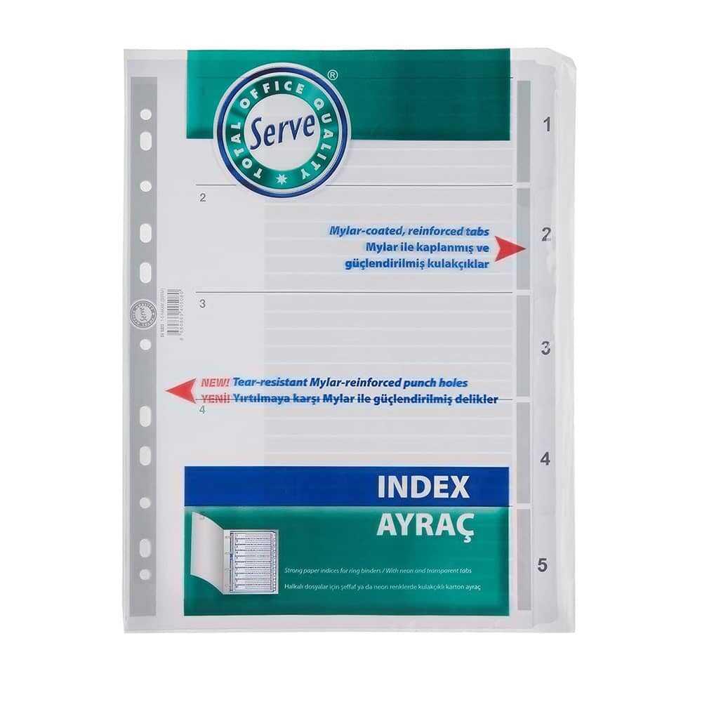 SERVE 6305 OFİS 200 SEPERATÖR SERİSİ 1-5 RAKAM