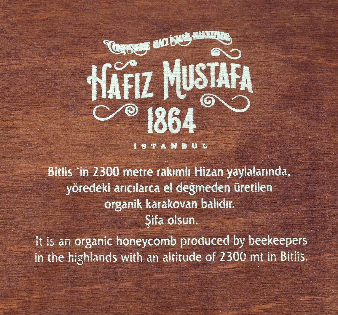 Bitlis Kovan Petek Bal (600gr)