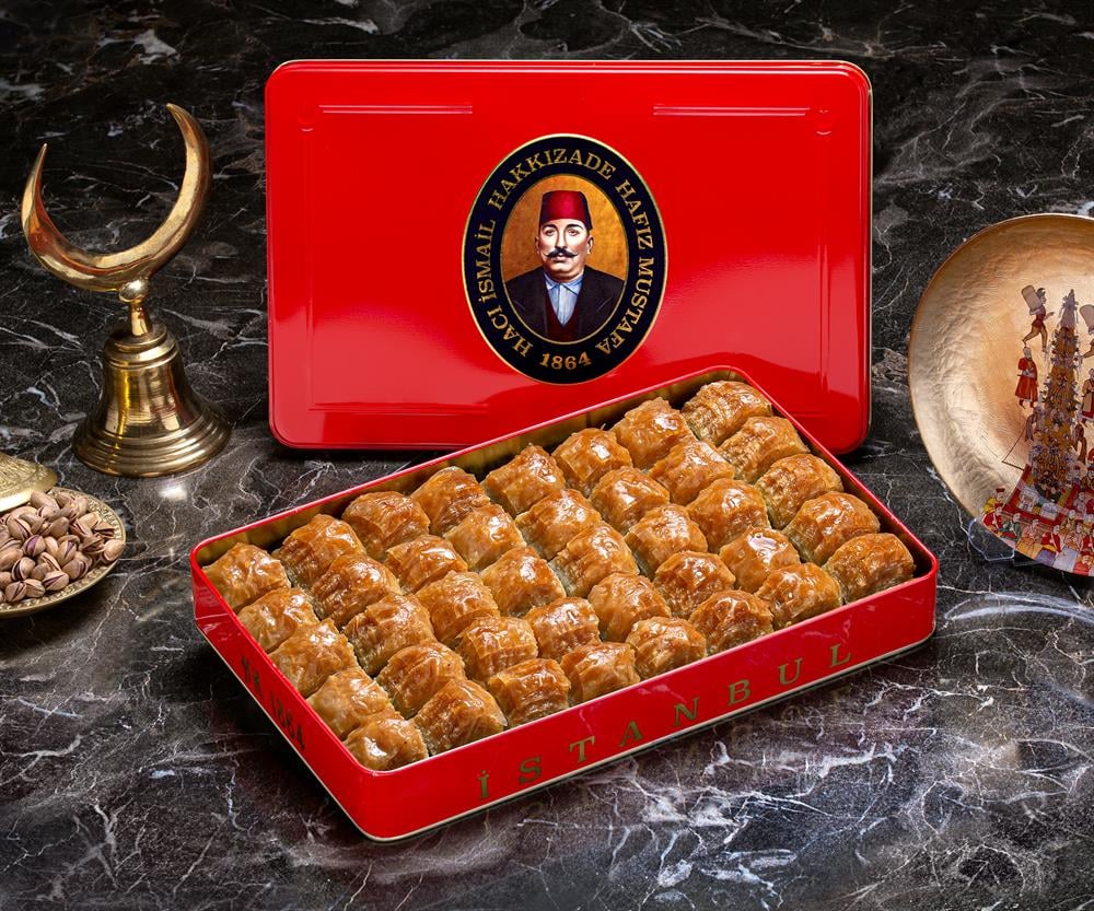 Fıstıklı Kuru Baklava (XL Kutu) (DHL Kargo Dahil)