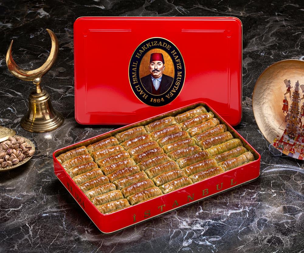 Fıstıklı Sarı Burma Baklava (XL Kutu)