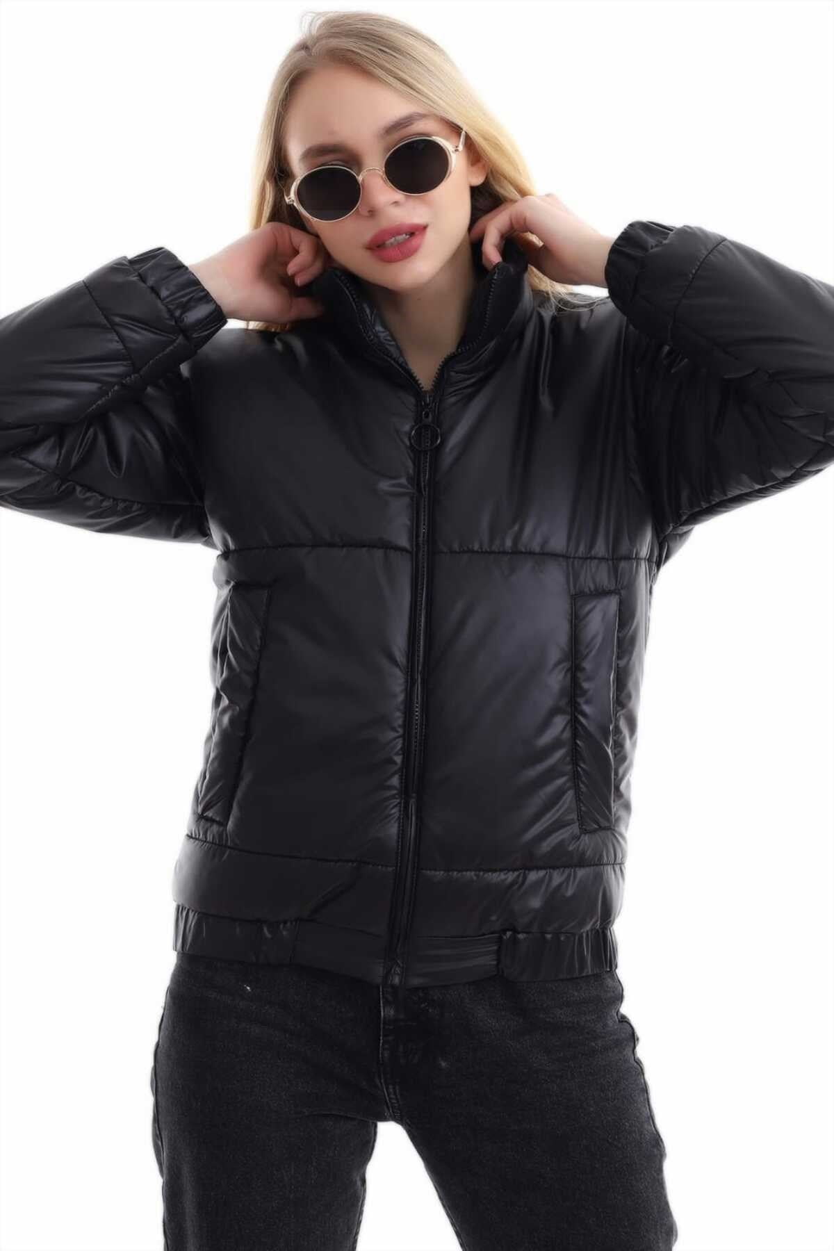 ELBEE Casual Şişme Mont - Siyah