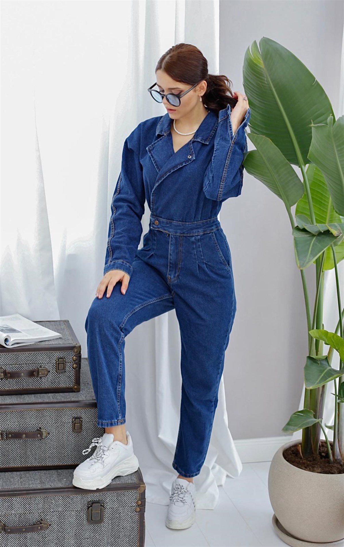 ELBEE Jeans Kot Tulum - Mavi