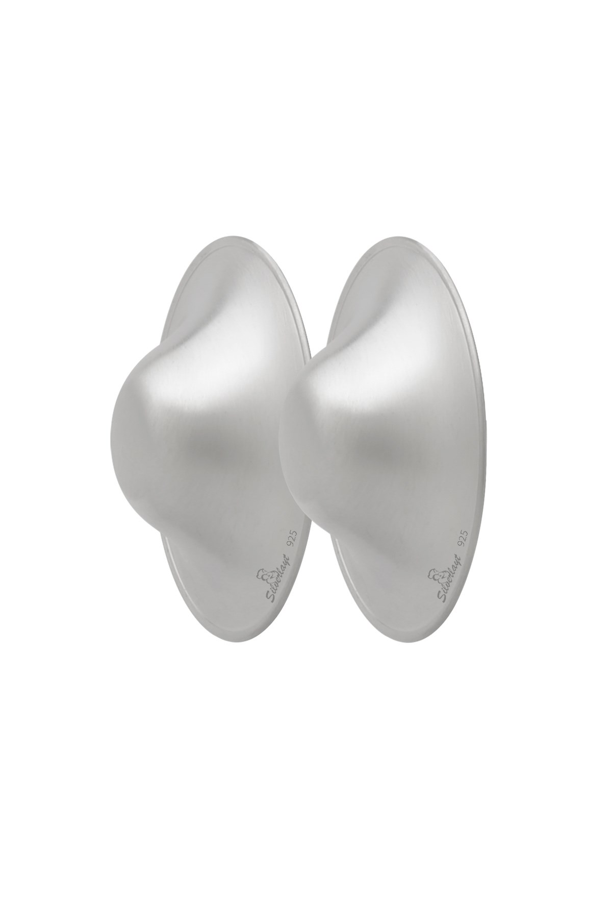 Silverlayt XL Gümüş Göğüs Ucu Koruyucu Kapaklar 