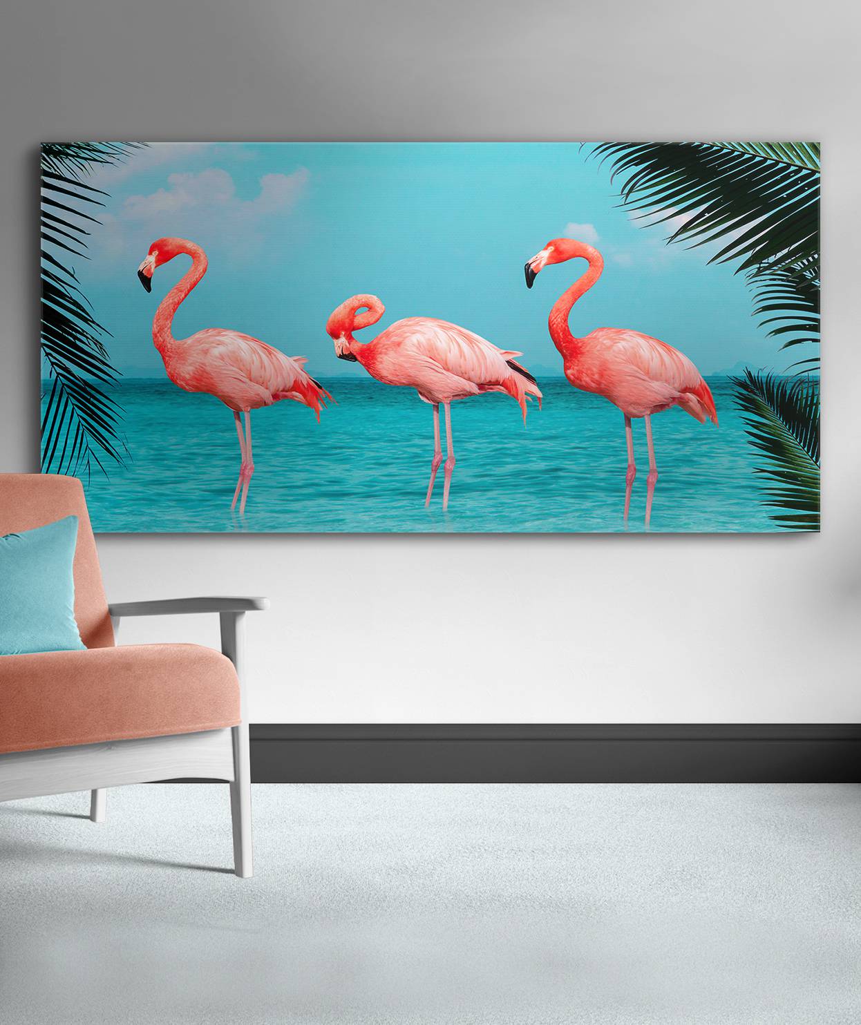 Flamingo Kanvas Tablo