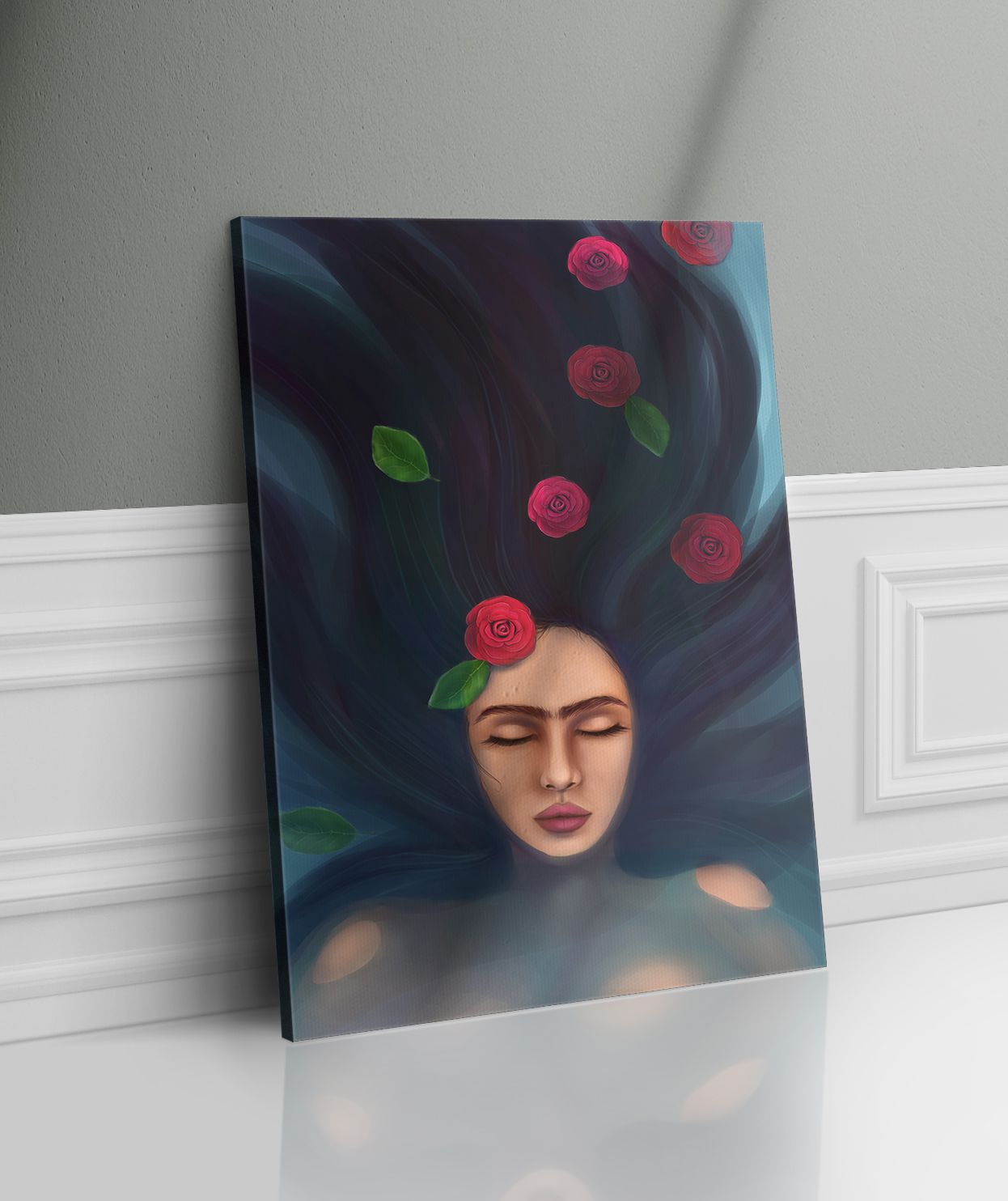 Frida Kahlo Kanvas Tablo