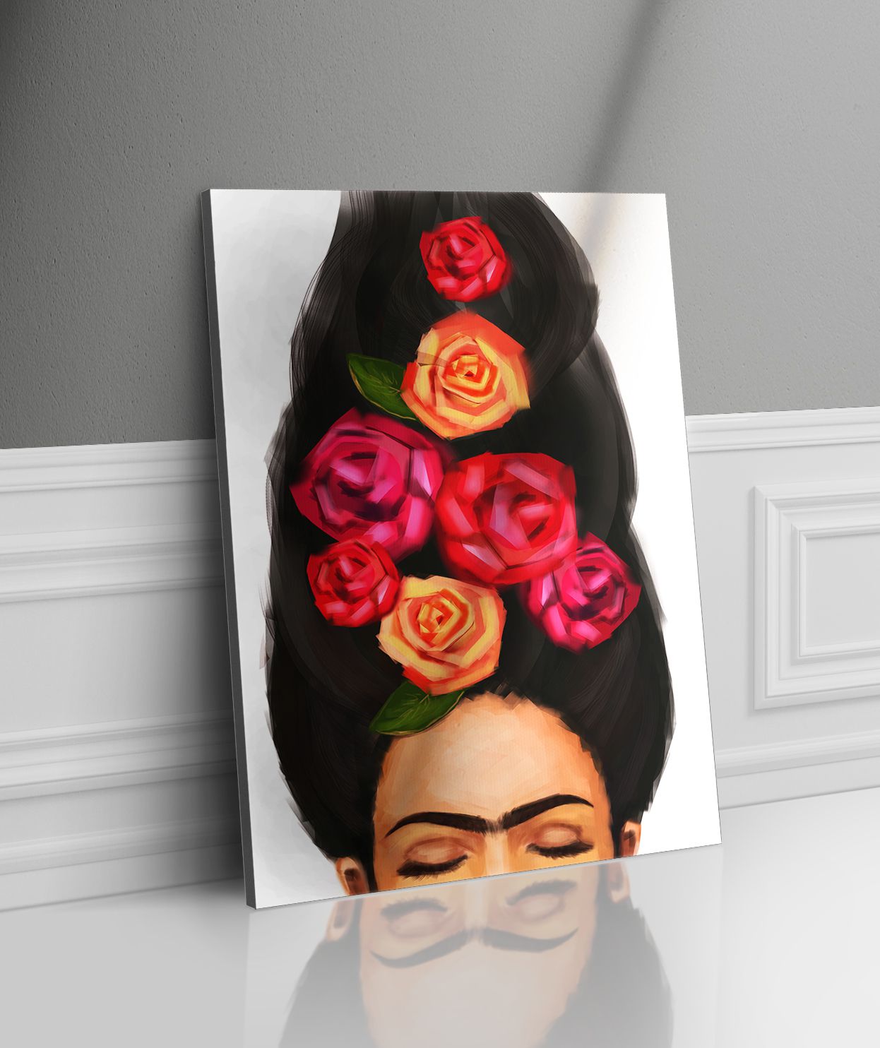 Frida Kahlo Kanvas Tablo